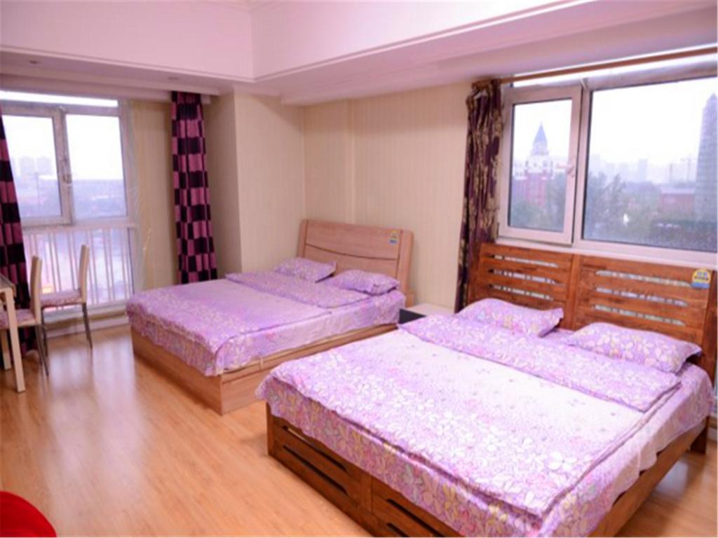 Green Express Apartment Harbin West Railway Station ฮาร์บิน ห้อง รูปภาพ
